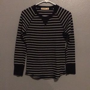 Striped long sleeve shirt